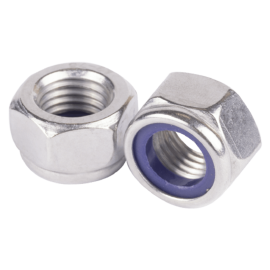 DIN 985 Fiberli Somun